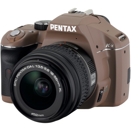 Pentax K-x DSLR Chocolate