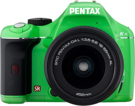 Pentax K-x DSLR Green