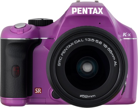 Pentax K-x DSLR Purple