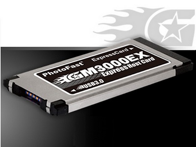 PhotoFast GM3000EX ExpressCard USB 3.0 Adapter