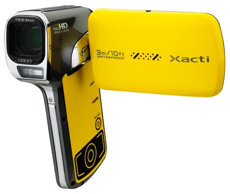 Sanyo Xacti VPC-CA102YL Waterproof Full HD Camcorder