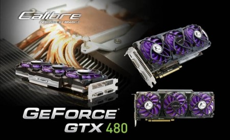 Sparkle Calibre X480 Graphics Card with Accelero Xtreme Cooling