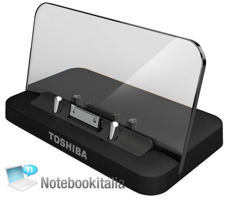 Toshiba Tablet Folio 100 runs Android 2.2 with Tegra 2 dock