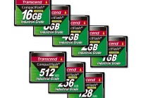 Transcend CF200I Advanced Industrial Grade CompactFlash Memory Cards