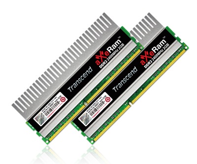 Transcend aXeRam 4GB DDR3-2400 Memory Kit