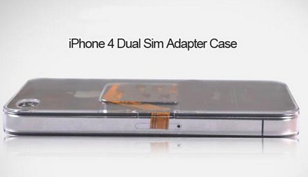 iPhone 4 Dual SIM Case side