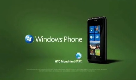 AT&T HTC Mondrian Windows Phone 7 ads