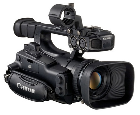 Canon XF105 and XF100 Professional Camcorders.