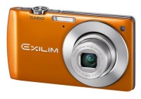 Casio EXILIM Card EX-S200 Digital Camera with Single Frame SR Zoom orange