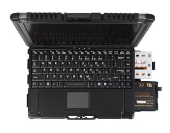 Getac V200 Fully Rugged Convertible Tablet PC 2