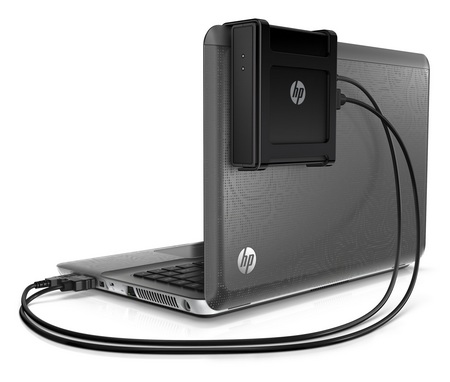 HP Wireless TV Connect streams media from notebook to HDTV hooked up