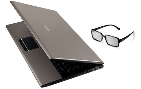 LG A510 Near Full HD 3D Notebook 1