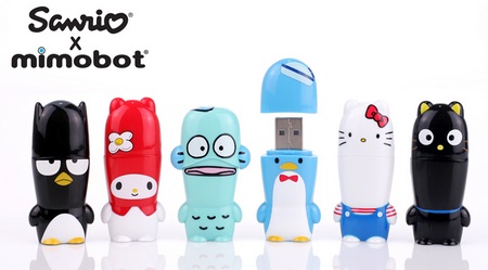 Mimoco MIMOBOT Sanrio 50th Anniversary Collection USB Flash Drives