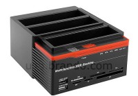 Multi-Functional Triple SATA Hard Drive Dock