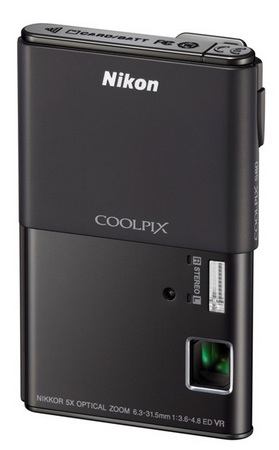 Nikon CoolPix S80 Camera with OLED Touchscreen black