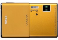 Nikon CoolPix S80 Camera with OLED Touchscreen gold