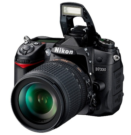 Nikon D7000 DSLR Camera 1080p Full HD Video flash open