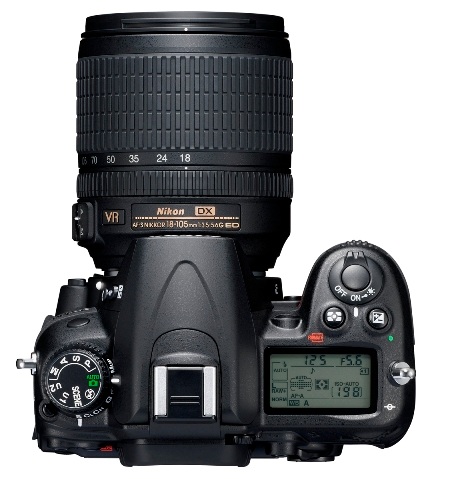 Nikon D7000 DSLR Camera 1080p Full HD Video top