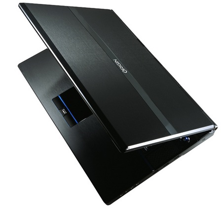 ORIGIN EON17 Gaming Notebook with Core i7-980X Desktop CPU and GeForce GTX480M lid