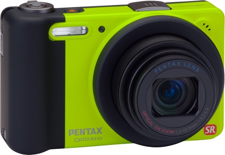Pentax Optio RZ10 10x Zoom Camera lime