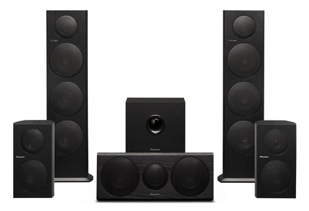 Pionner SP-BS21-LR, SP-BS41-LR, SP-FS51-LR, SP-C21, SW-8 Home Theater and Music Speakers