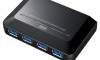 Sanwa USB-HGW410B USB 3.0 Hub