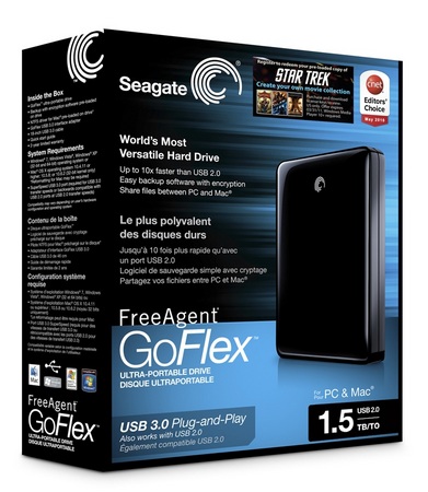 Seagate 1.5TB FreeAgent GoFlex Portable Hard drive