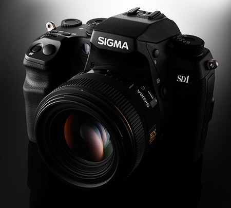 Sigma SD1 Digital SLR Camera angle