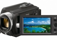 Sony Handycam DCR-SR15E Standard Definition Camcorder screen