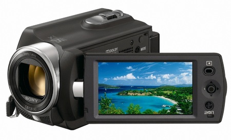 Sony Handycam DCR-SR15E Standard Definition Camcorder screen