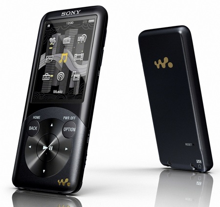 Sony Walkman S750 Ultra Slim PMP front back