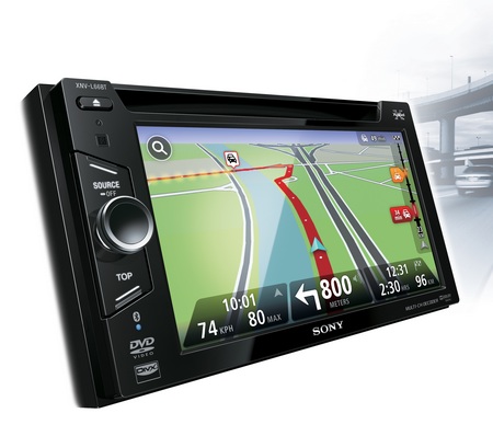 Sony Xplod XNV-L66BT and XNV-660BT Multimedia Navigation Systems