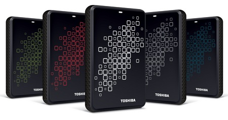 Toshiba Canvio 3.0 USB 3.0 Portablel Hard Drive colors