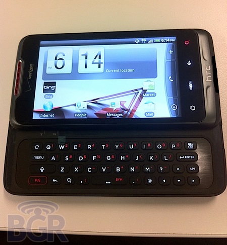 Verizon HTC Merge Lexikon QWERTY Android get Pictured