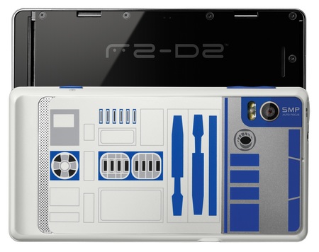 Verizon Motorola DROID R2-D2 Limited Edition back