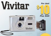 Vivitar launches $10 35mm Film Camera