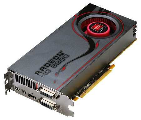 AMD Radeon HD6850 GPU