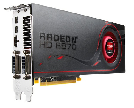AMD Radeon HD6870 GPU