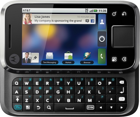 AT&T Motorola FLIPSIDE Android Phone with QWERTY and Trackpad 1