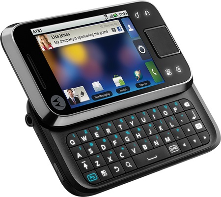 AT&T Motorola FLIPSIDE Android Phone with QWERTY and Trackpad