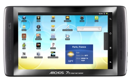 Archos 70 Android Internet Tablet 1