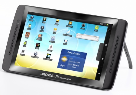 Archos 70 Android Internet Tablet kickstand