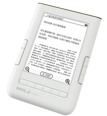 BenQ nReader K61 e-book reader with 3G and WiFi 2