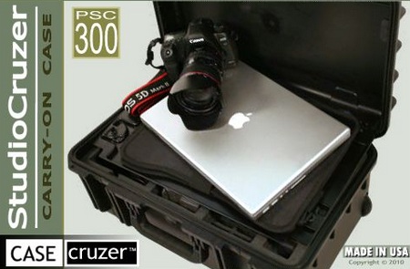 CASECruzer Photo StudioCruzer PSC300 Camera and Laptop Carrying Case