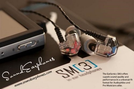 EarSonic SM3 in-ear earphones