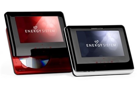 Energy Sistem M2700 Shift Ruby Red Portable DVD Player colors