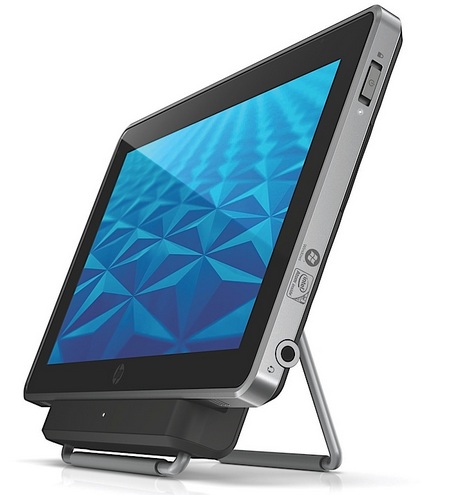 HP Slate 500 Tablet PC for Business and Enterprise stand