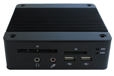 Habey BIS-6620 Ultra-compact Fanless PC front