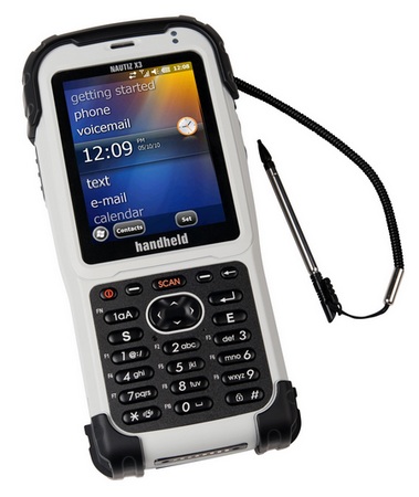 Handheld Nautiz X3 Rugged PDA for Field Workers