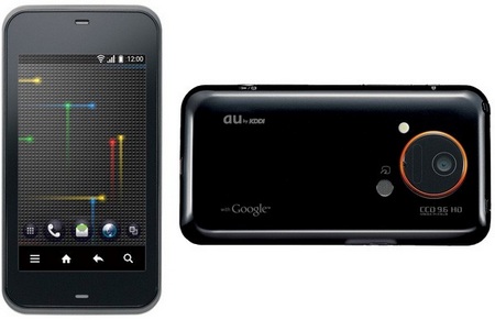 KDDI au Sharp IS03 Android Phone with Retina Display